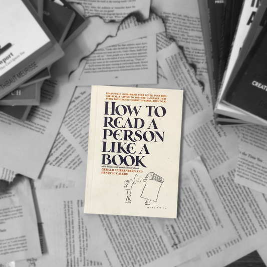 How to Read a Person Like a Book By Gerard Nierenberg And Henry H. Calero