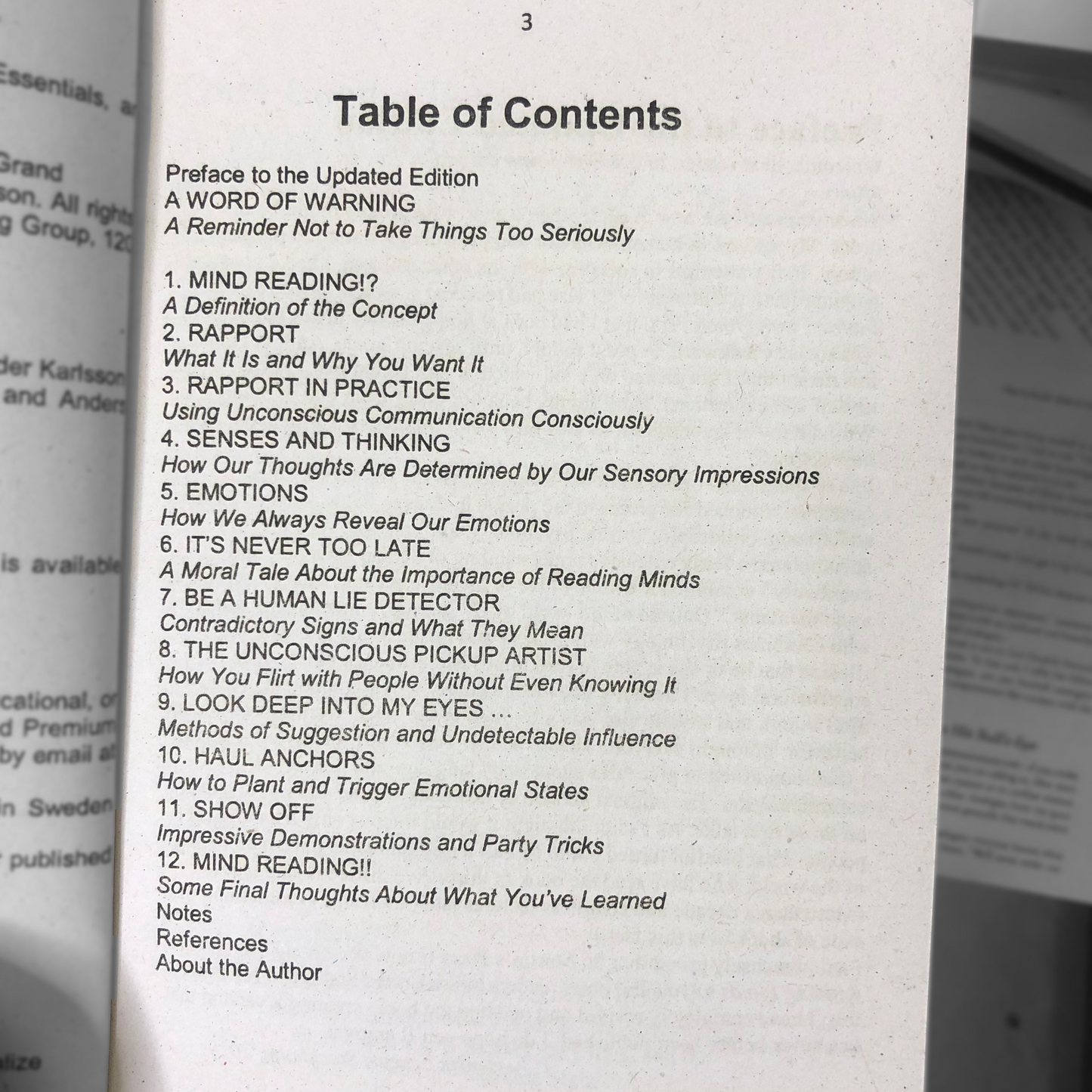 The Art of Reading Minds by Henrik Fexeus