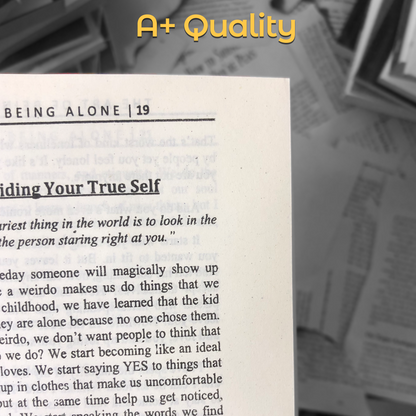 The Art Of Being Alone by Renuka Gavrani