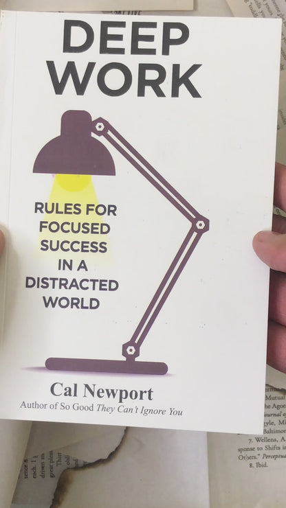 Deep Work By Cal Newport